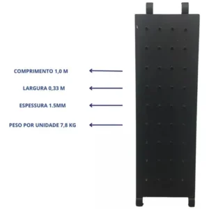 Aluguel de Piso Metálico para Andaime 1m