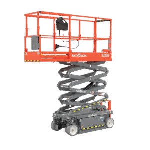 Aluguel de Plataforma Elevatória Tipo Tesoura Skyjack 3219